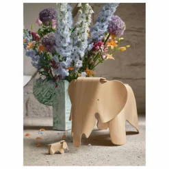Tabouret éléphant Eames | Noyer