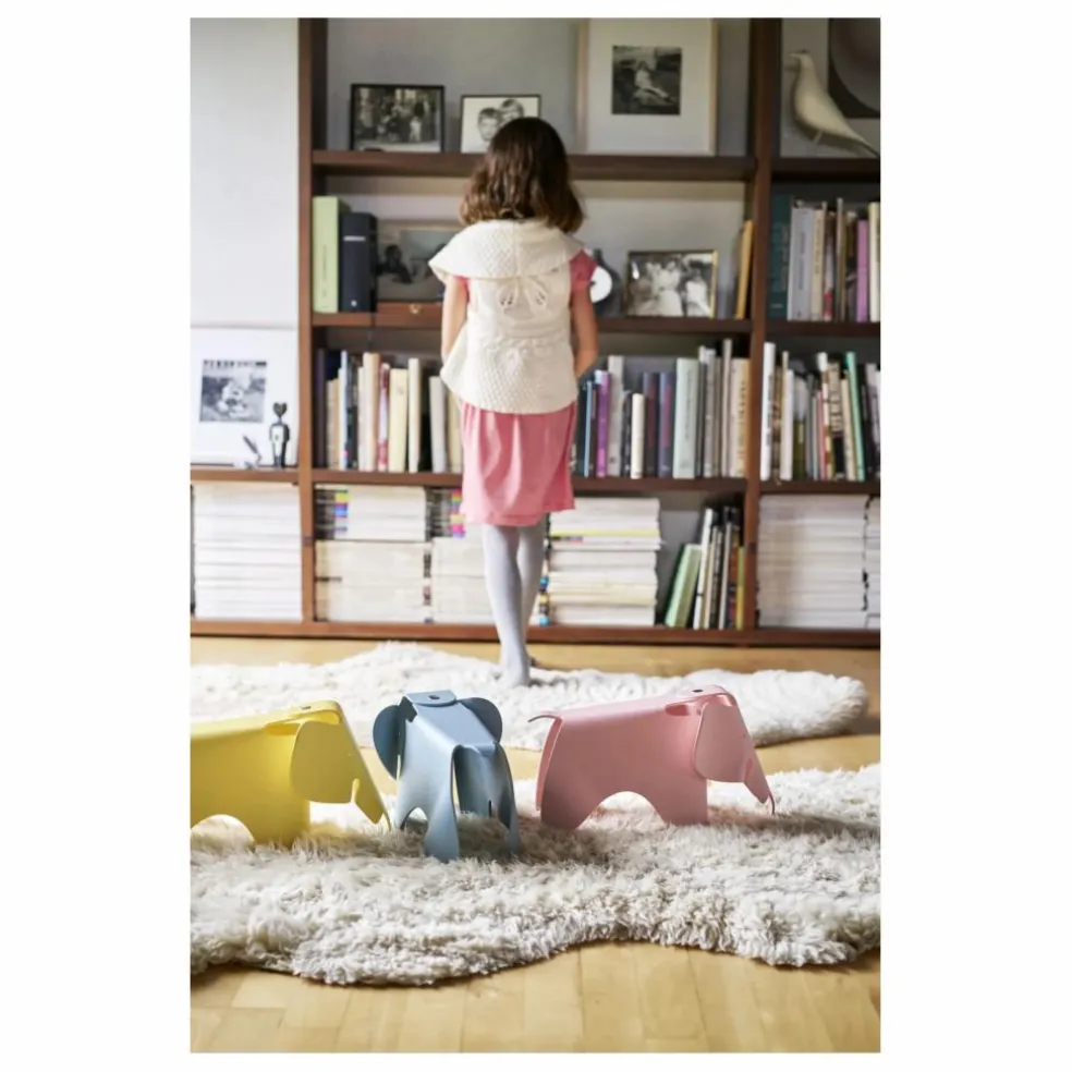 Tabouret petit Eléphant - Charles & Ray Eames | vert palmier