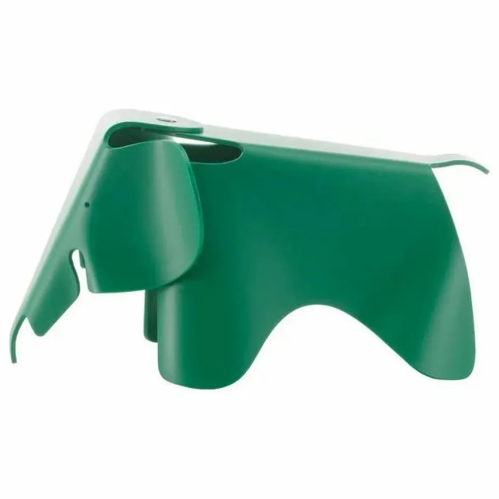 Tabouret petit éléphant Eames | Vert émeraude