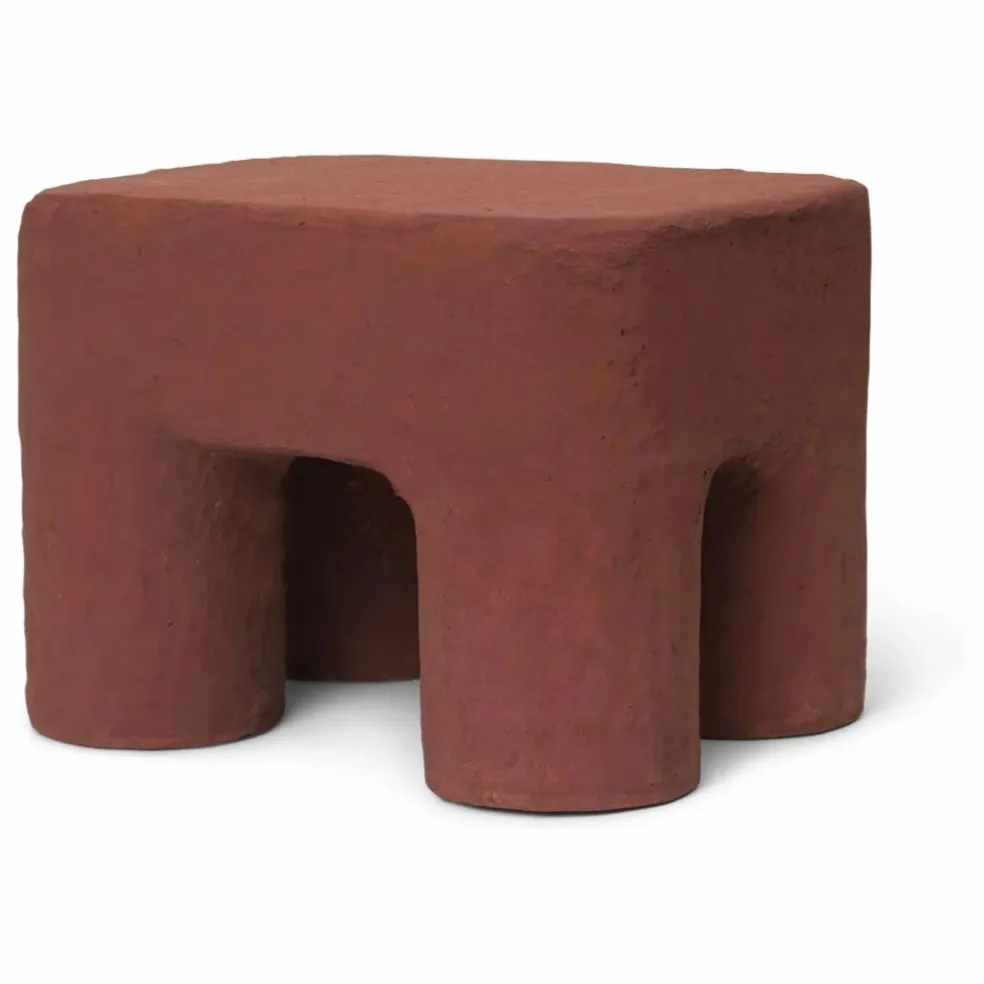Tabouret Podo | Rouge Brun
