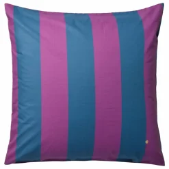 Taie d'oreiller à rayures Malo | Violet
