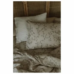 Taie d'oreiller Botany en percale de coton | Vert