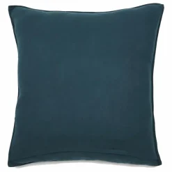 Taie d'oreiller Dili en voile de coton | Bleu de Prusse