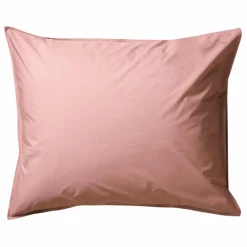 Taie d'oreiller en percale organique | Rose poudré