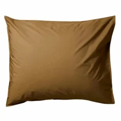 Taie d'oreiller en percale organique | Khaki