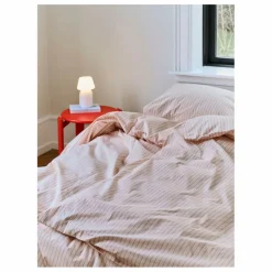 Taie d'oreiller Fineline | Rose pâle