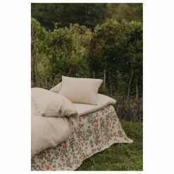 Taie d'oreiller Gingham Sky | Bleu ciel