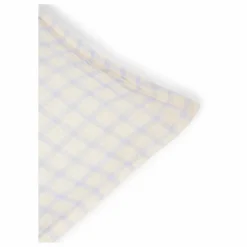 Taie d'oreiller Gingham Sky | Bleu ciel
