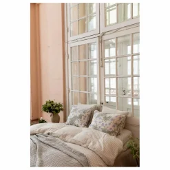 Taie d'oreiller Plumbago en coton bio | Bleu