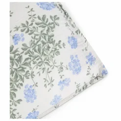 Taie d'oreiller Plumbago en coton bio | Bleu