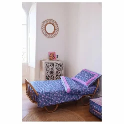 Taie d'oreiller Valerie en coton bio | Bleu foncé