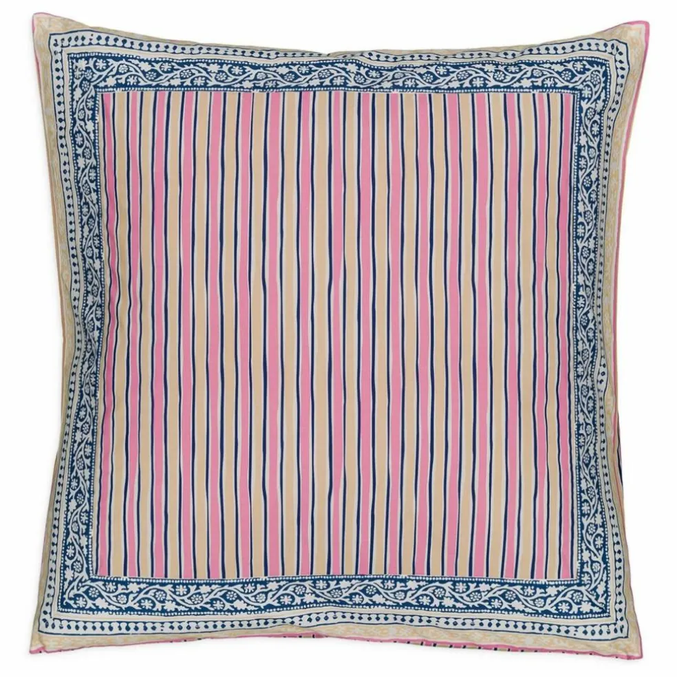 Taie d'oreiller Valerie en coton bio | Rose fuschia