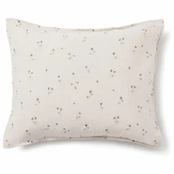 Taie d'oreiller Viola en mousseline de coton