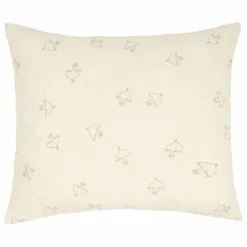 Taie d'oreiller Wabi-Sabi Hoshi Birds | Crème