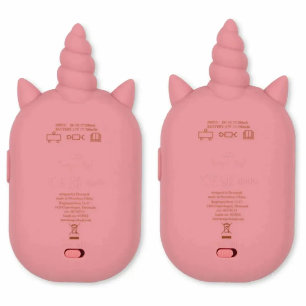 Talkie Walkie glitter - Set de 2 | Rose