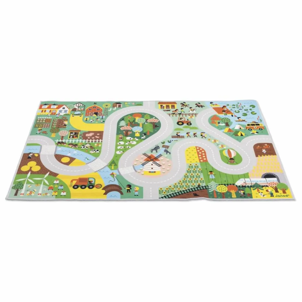 Tapis avec circuit Campagne - Cross Roads