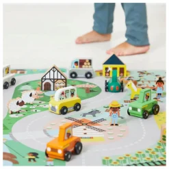 Tapis avec circuit Campagne - Cross Roads