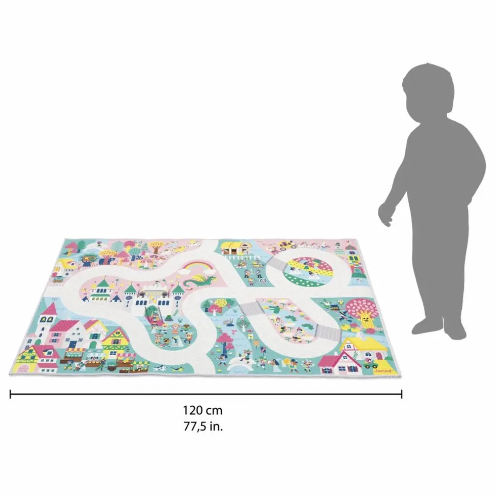 Tapis avec circuit Royaume enchanté - Cross Roads