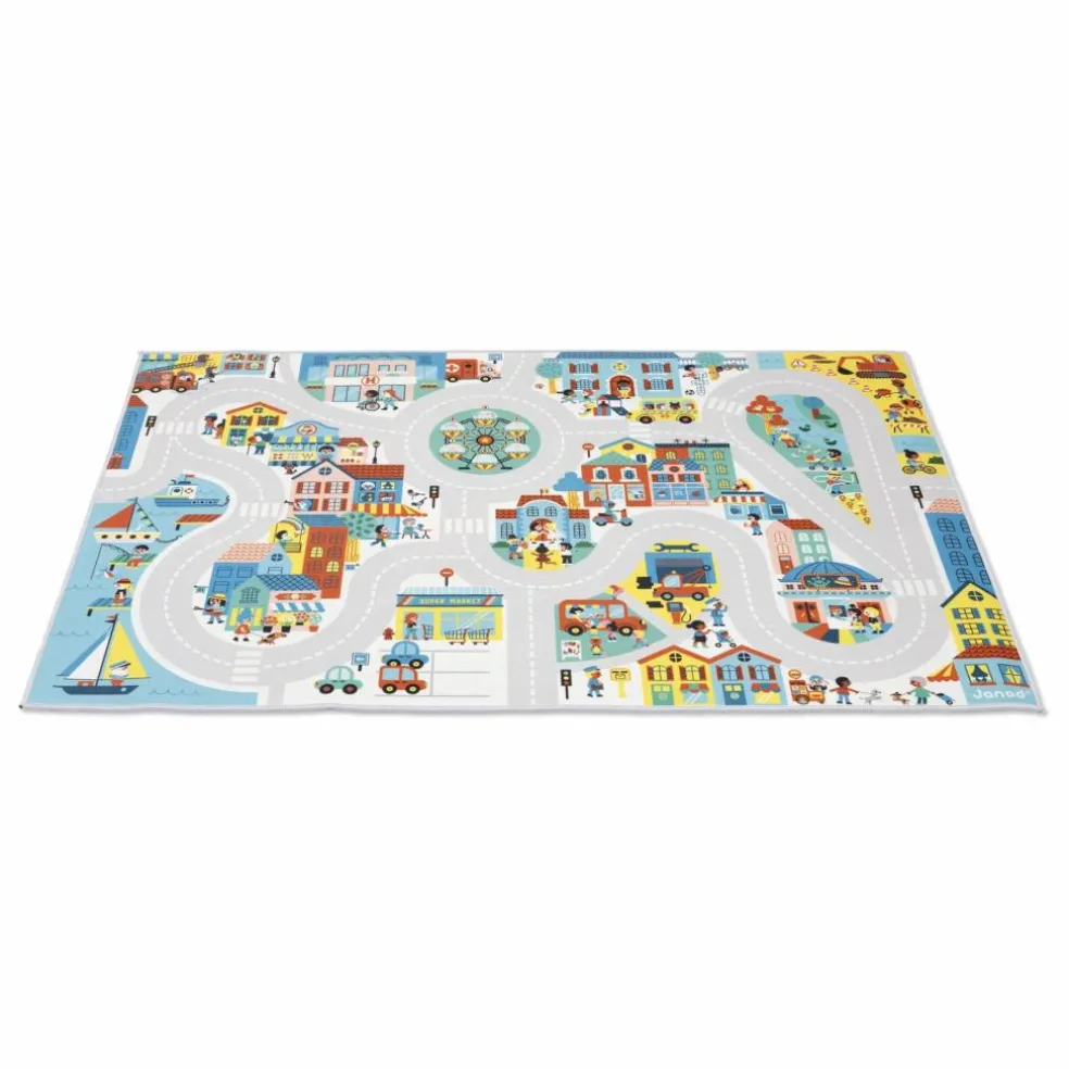 Tapis avec circuit Ville - Cross Roads