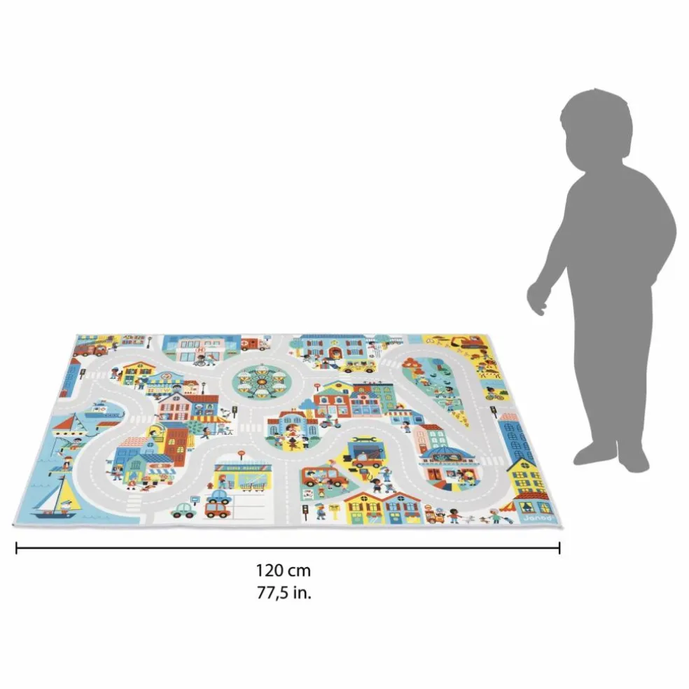Tapis avec circuit Ville - Cross Roads