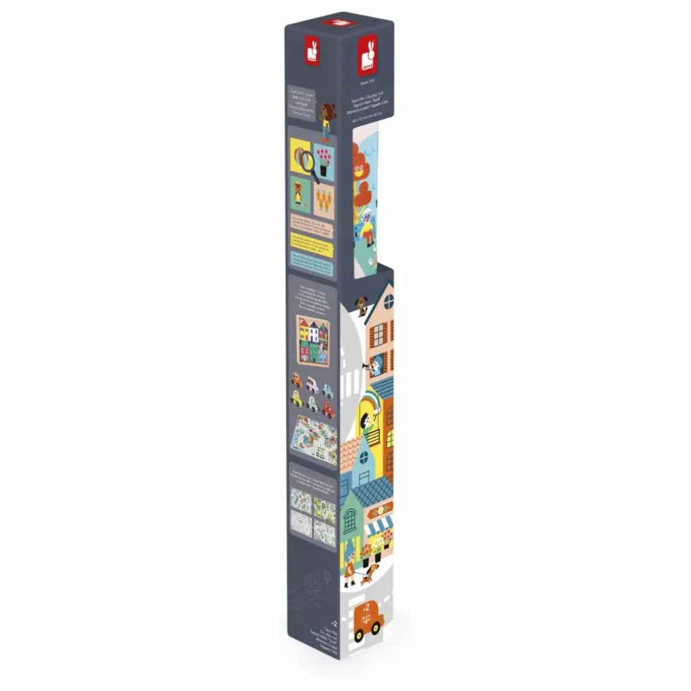 Tapis avec circuit Ville - Cross Roads