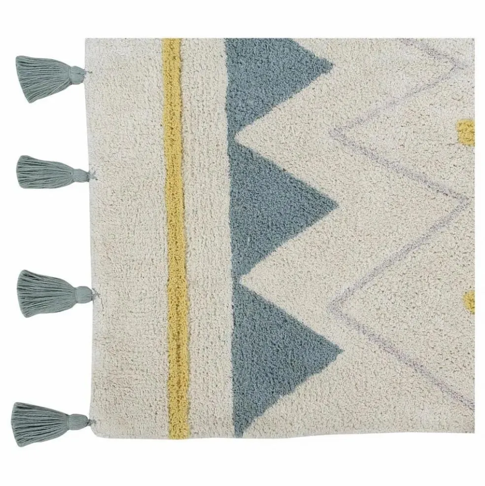 Tapis Azteca | Bleu