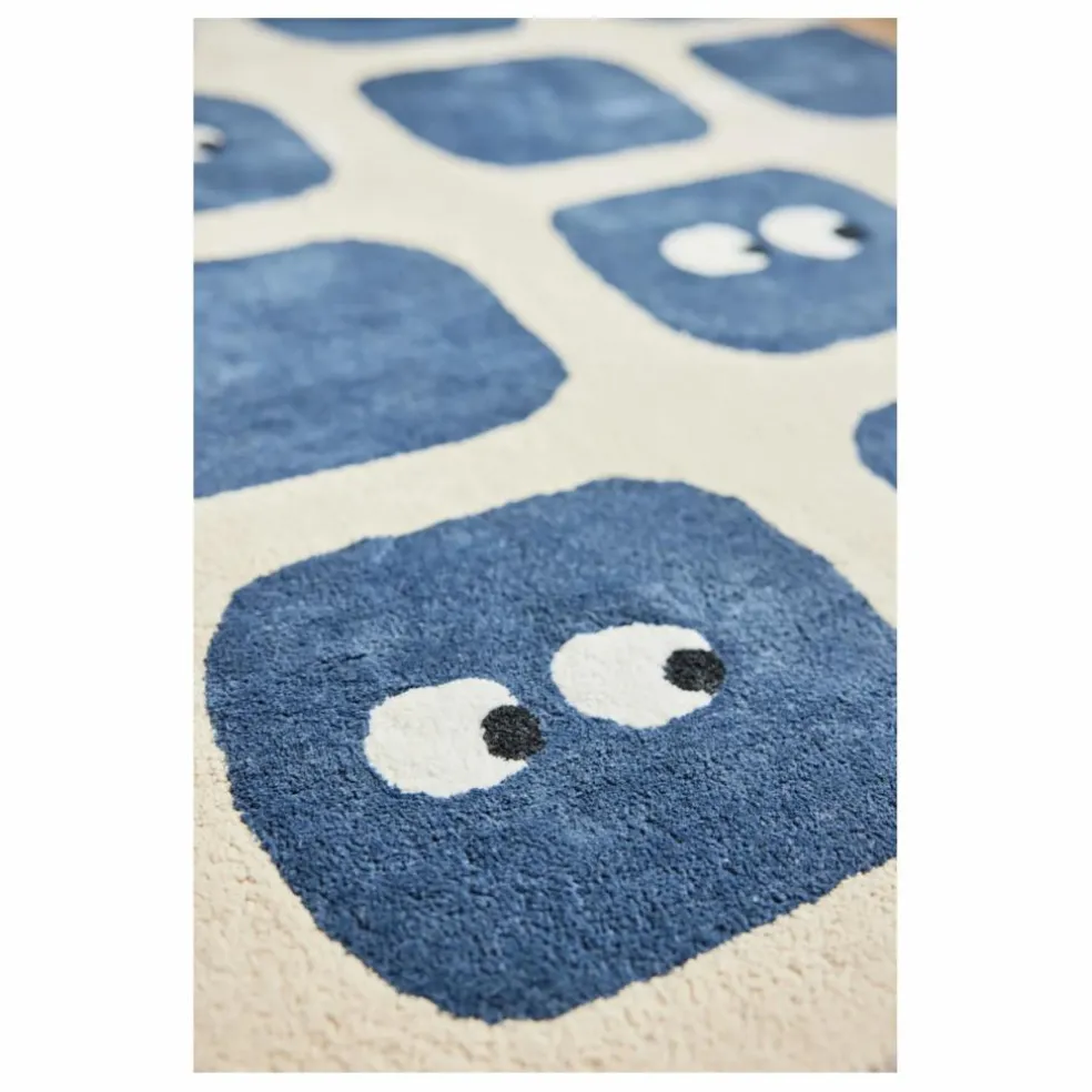Tapis Bidules | Bleu marine