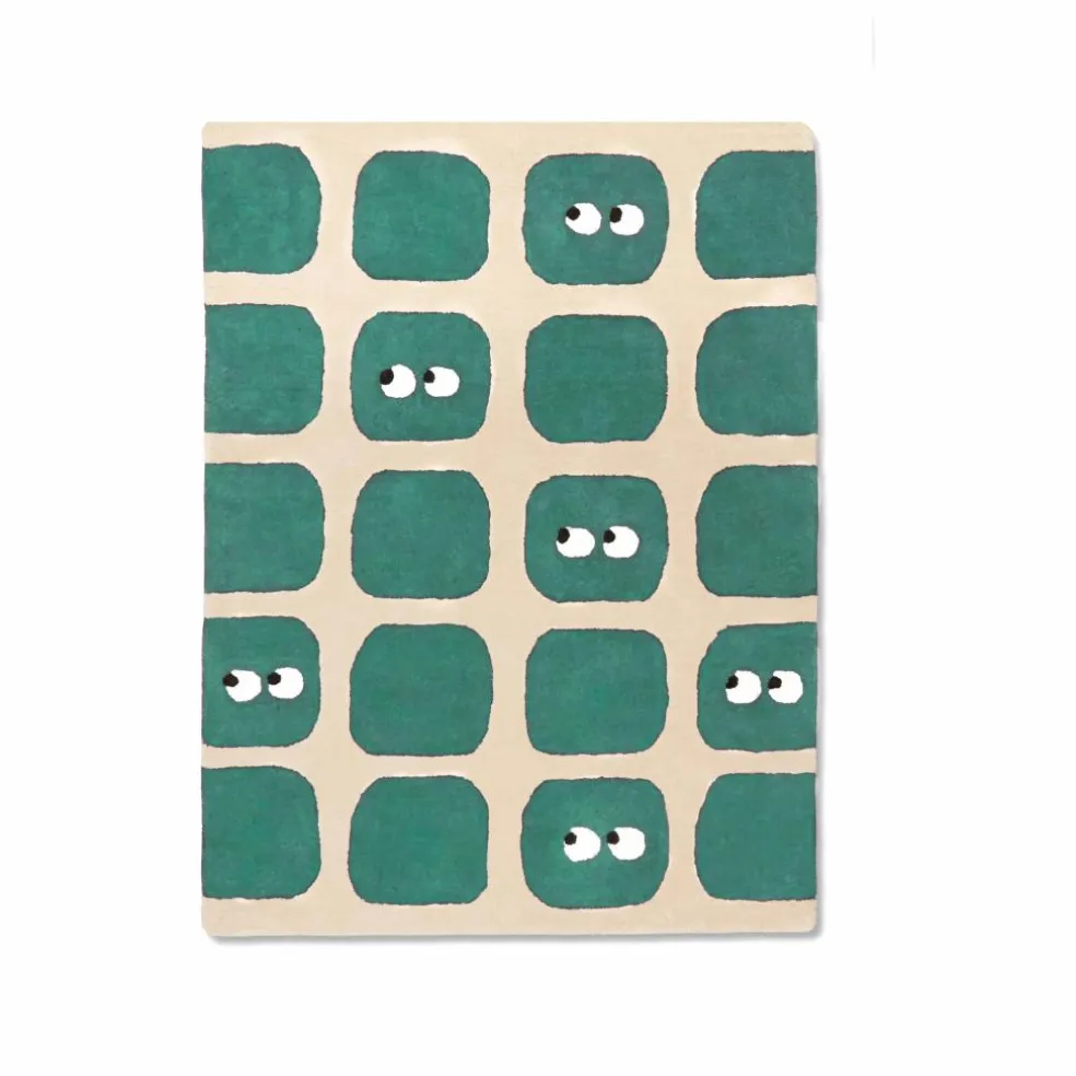 Tapis Bidules | Bleu Vert