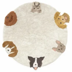 Tapis Chiens | Gris
