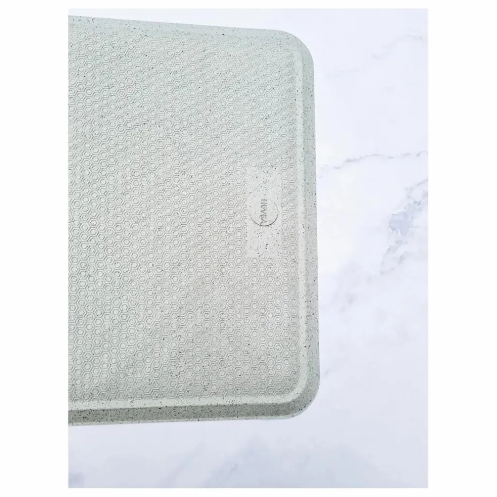 Tapis de bain anti-dérapant en caoutchouc naturel | Granite