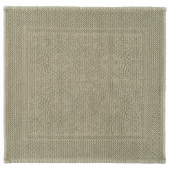 Tapis de bain en coton Kymi | Vert kaki
