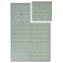 Tapis de jeu modulable Berbère | Vert