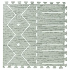 Tapis de jeu modulable Berbère | Vert