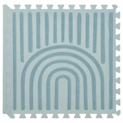 Tapis de jeu modulable Linear | Bleu gris