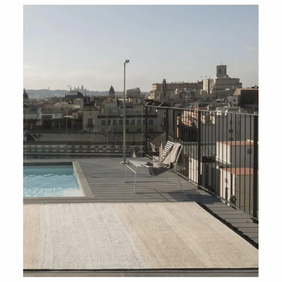 Tapis d'extérieur Tres, Elisa Padrón | Naturel