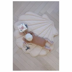 Tapis d'éveil Coquillage | Beige