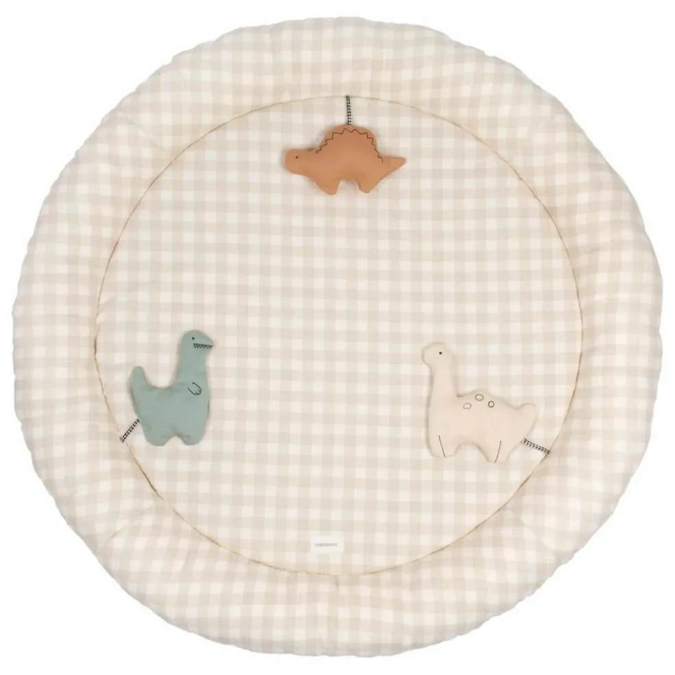 Tapis d'éveil et ses accessoires Dinosaures | Beige