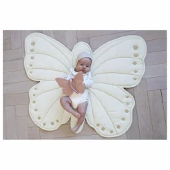Tapis d'éveil Papillon | Ecru
