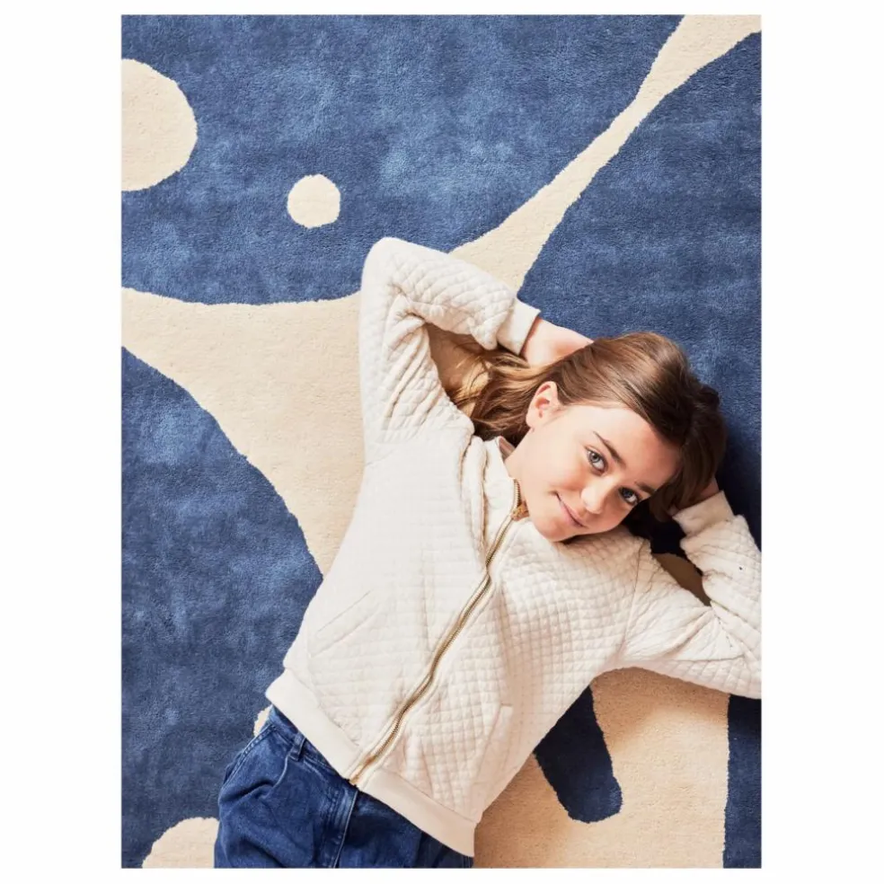 Tapis Eléphant | Bleu marine