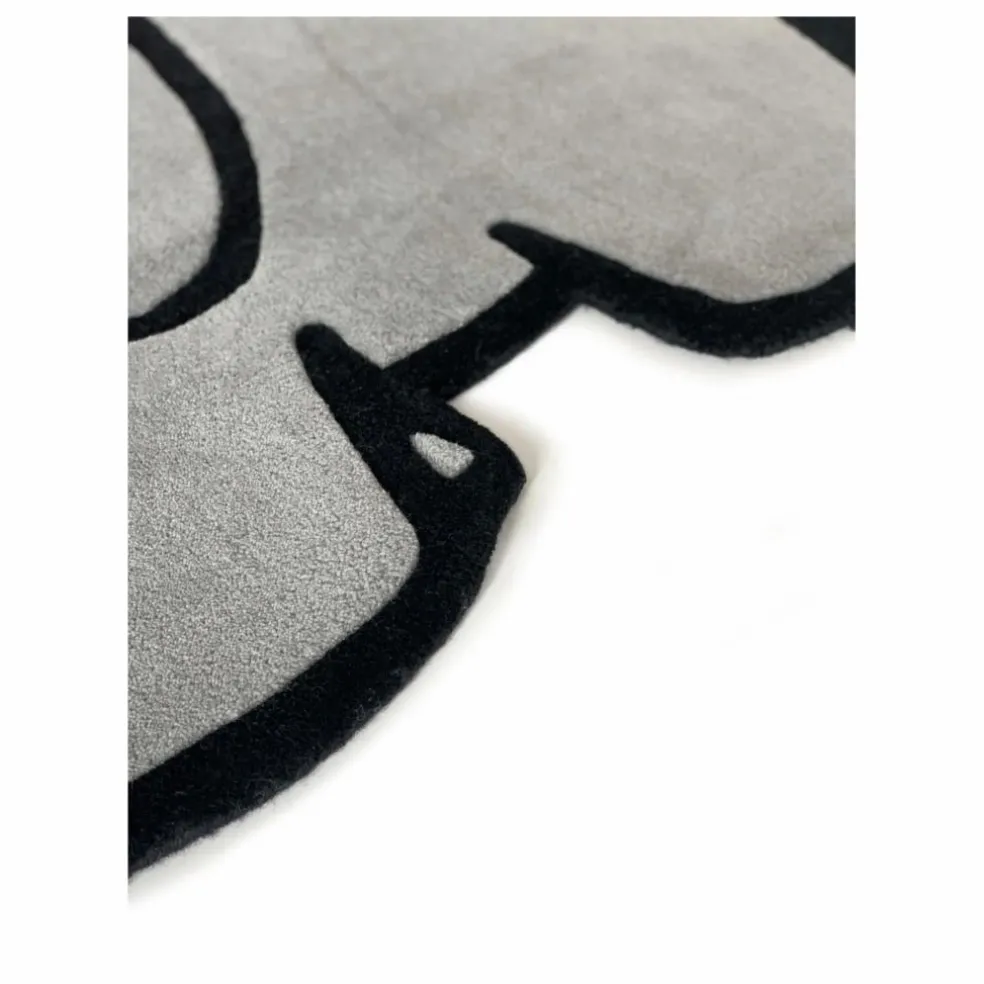 Tapis Eléphant Miffy | Gris
