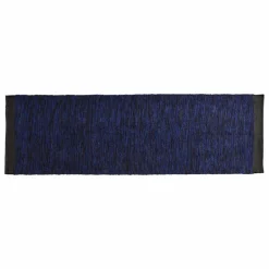 Tapis en coton recyclé Matt | Bleu