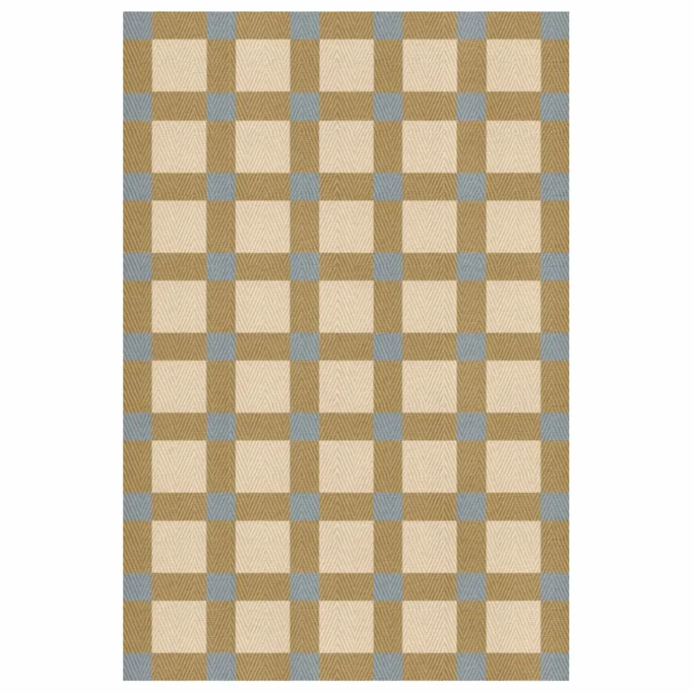 Tapis en jute Late Breakfast, Evelina Kroon | Beige foncé
