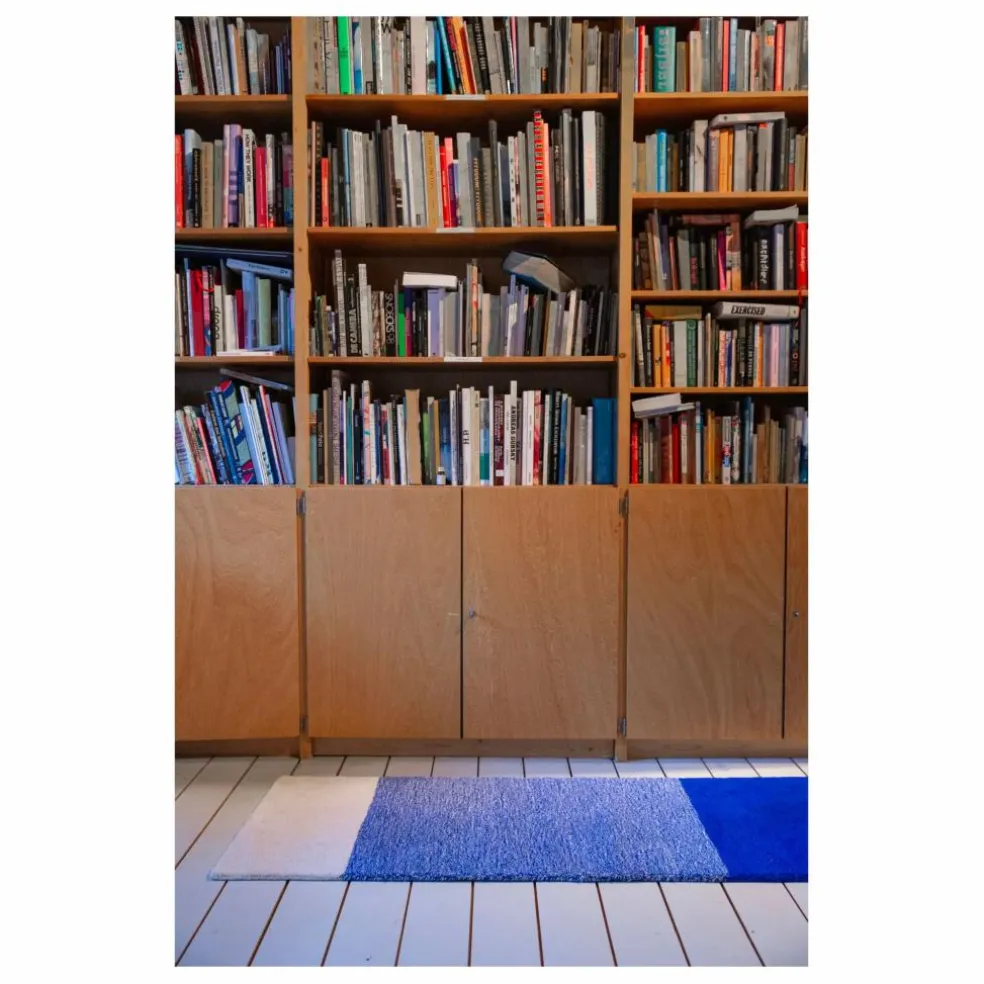 Tapis en laine | Bleu