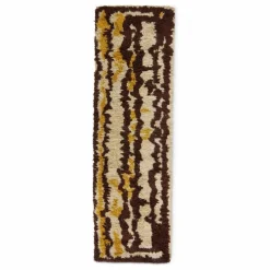 Tapis en laine | Marron