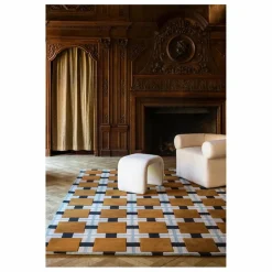 Tapis en laine A walk in the park, Evelina Kroon | Ocre
