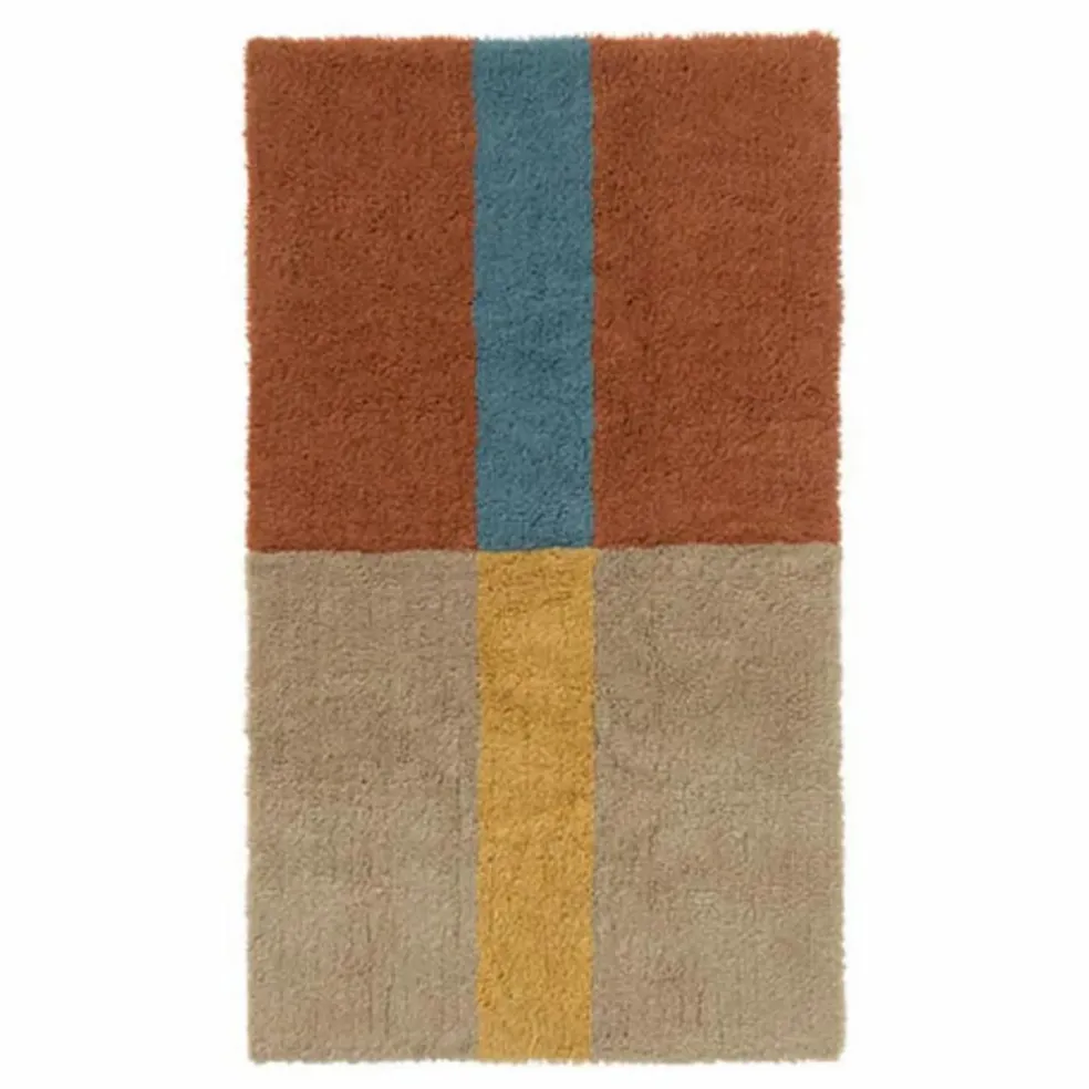 Tapis en laine Chroma | Rouille