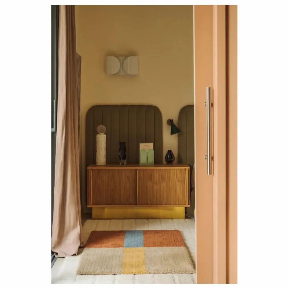 Tapis en laine Chroma | Rouille