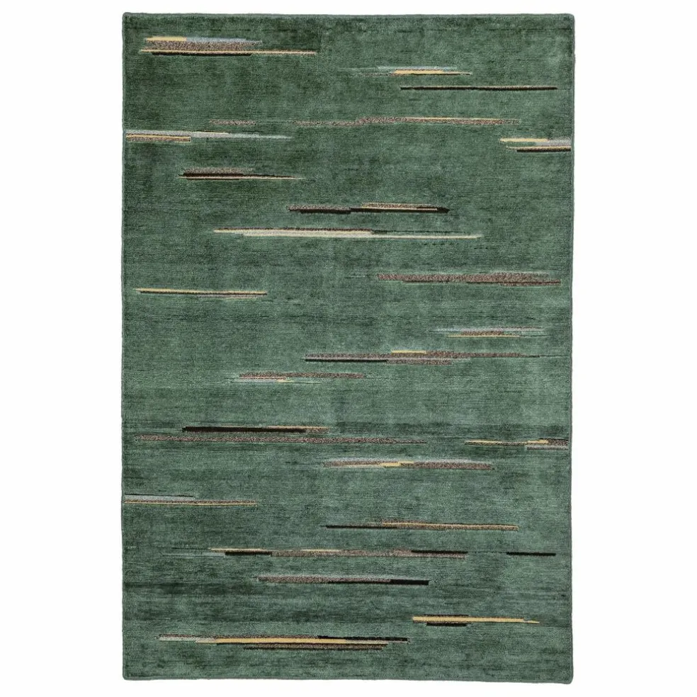 Tapis en laine Colorado | Vert