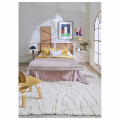 Tapis en laine Enkang | Ivoire