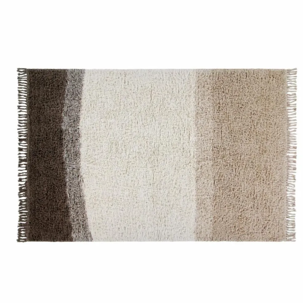 Tapis en laine Forever Always | Chocolat